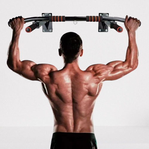 Door Wall Horizontal Bars Steel 200kg Home Gym Workout, Fitness Equipment